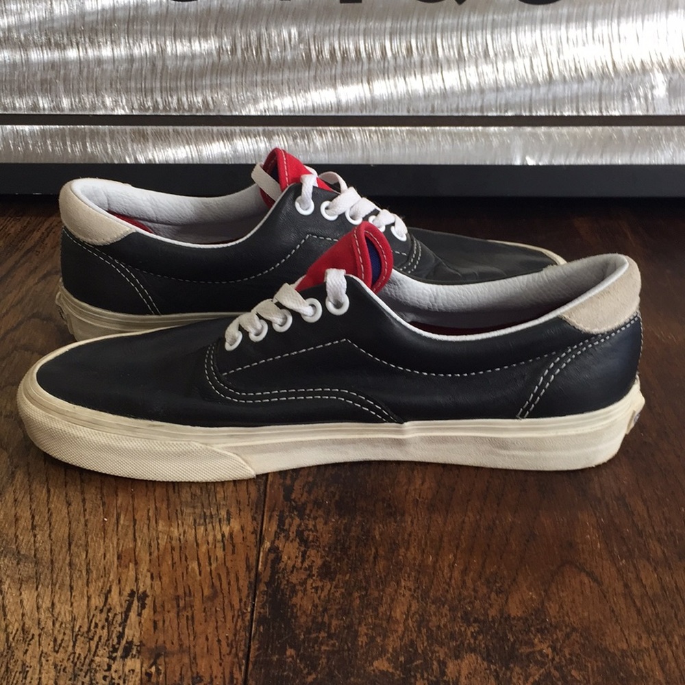 Vans Off The Wall Leather Men’s Size 8 - Picture 6 of 8